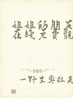 姐姐的朋友韩剧在线免费观看