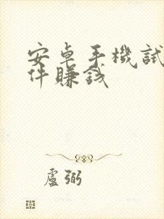 安卓手机试玩软件赚钱