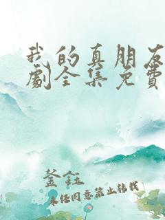 我的真朋友电视剧全集免费播放