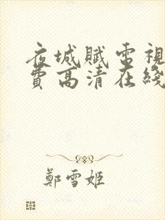 夜城赋电视剧免费高清在线观看