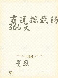 霸道总裁的我的365天