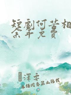 短剧何苦相思煮余年免费