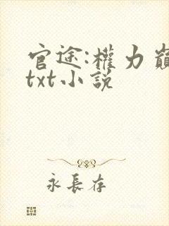 官途:权力巅峰txt小说