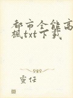 都市全能高手季枫txt下载