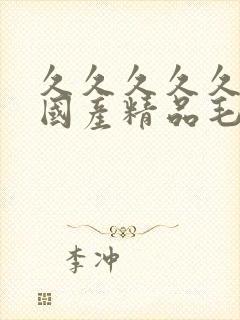 久久久久久久久国产精品毛片