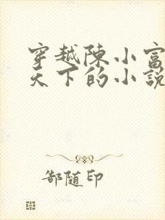 穿越陈小富坐拥天下的小说