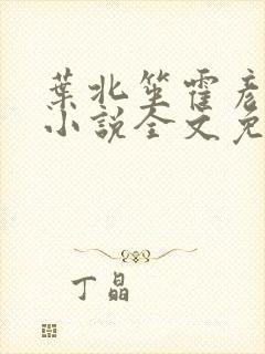 叶北笙霍彦陵的小说全文免费阅读