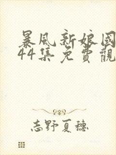 暴风新娘国语版44集免费观看