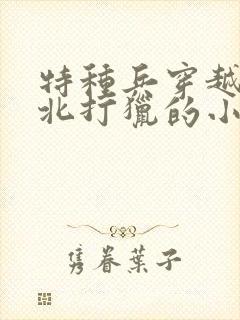 特种兵穿越回东北打猎的小说