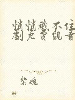 悄悄藏不住电视剧免费观看全集