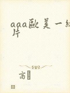 aaa欧美一级片