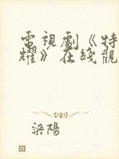 电视剧《特战荣耀》在线观看