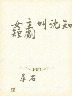 女主叫沈知意的短剧