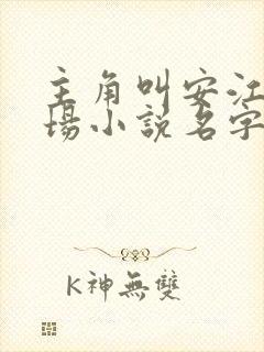 主角叫安江的官场小说名字