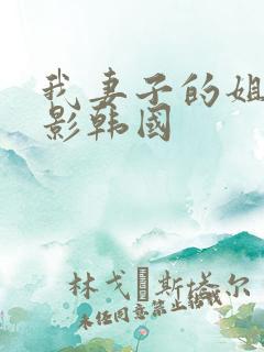 我妻子的姐姐电影韩国