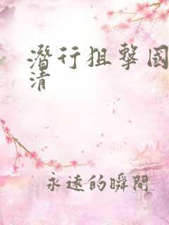 潜行狙击国语高清