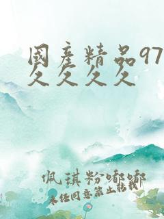 国产精品97久久久久久