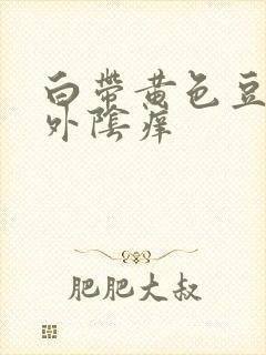 白带黄色豆腐渣外阴痒