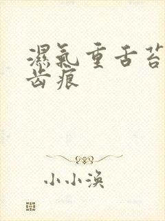 湿气重舌苔白有齿痕