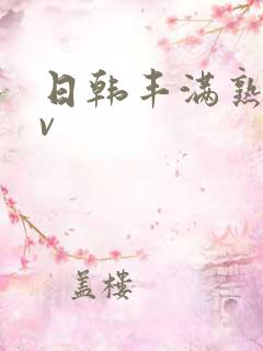 日韩丰满熟妇av