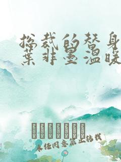 总裁的替身前妻叶非墨温暖txt