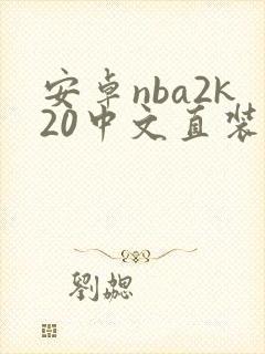 安卓nba2k20中文直装版下载