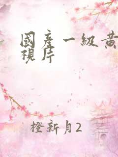 国产一级黄色影视片