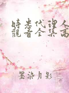 时光代理人免费观看全集高清第二季