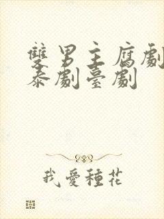 双男主腐剧韩剧泰剧台剧