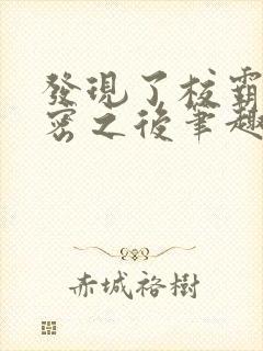 发现了校霸的秘密之后笔趣阁