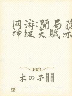 网游:开局获得神级天赋亦晨