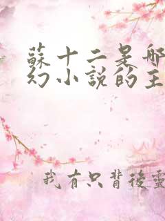 苏十二是哪部玄幻小说的主角