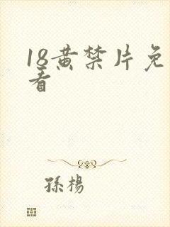 18黄禁片免费看