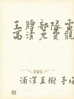 王牌部队电视剧高清免费观看