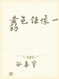 黄色录像一级片的