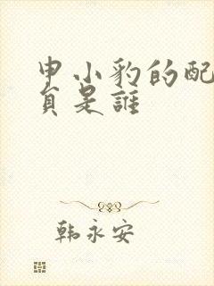 申小豹的配音演员是谁