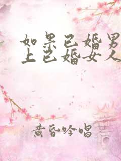 如果已婚男人爱上已婚女人怎么办