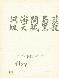 网游开局获得神级天赋黑龙身份