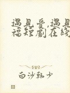 遇见爱,遇见幸福短剧在线观看