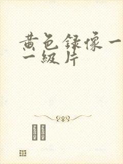 黄色录像一级片一级片