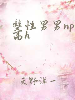 双性男男np肉高h