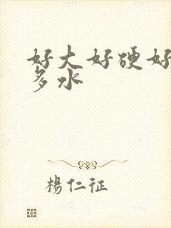 好大好硬好湿好多水