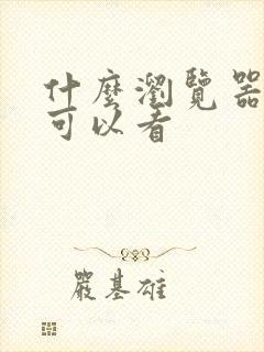 什么浏览器好用可以看