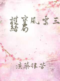 护宝风云三姨太结局