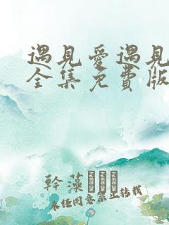 遇见爱遇见幸福全集免费版