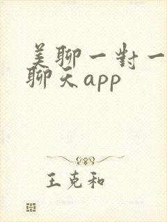 美聊一对一视频聊天app