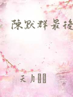 陈默群最后结局