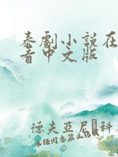 泰剧小说在哪里看中文版