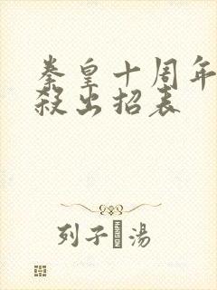 拳皇十周年超必杀出招表