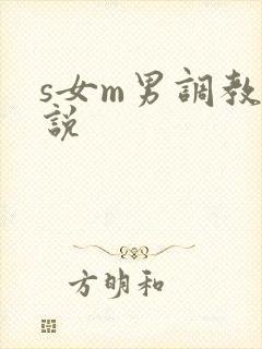 s女m男调教小说